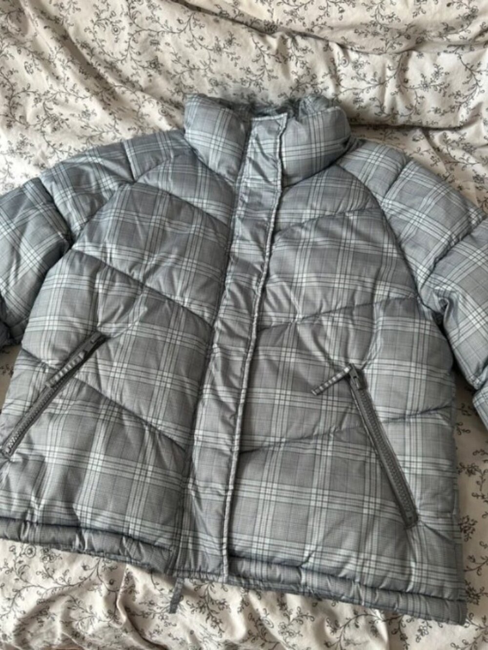 Aeropostale Plaid Puffer